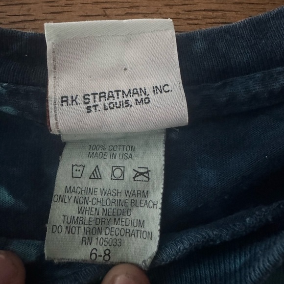 Vintage & Rare Harley-Davidson Sturgis 2006 Tie Dye Crop Top | Deadwood USA Made - Picture 3 of 6